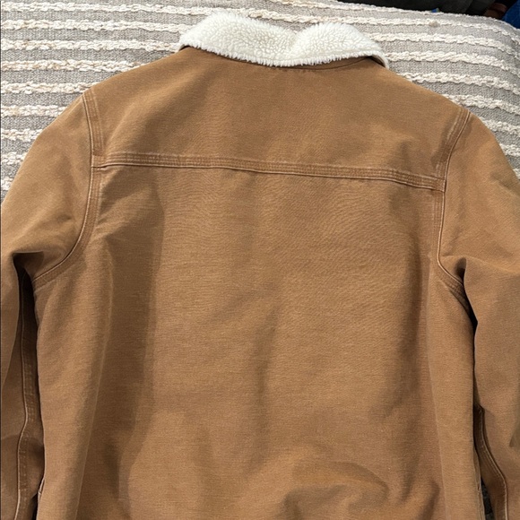 Carhartt Weathered Duck Wildwood Tan Canvas Women’s Jacket size XL - Picture 12 of 15